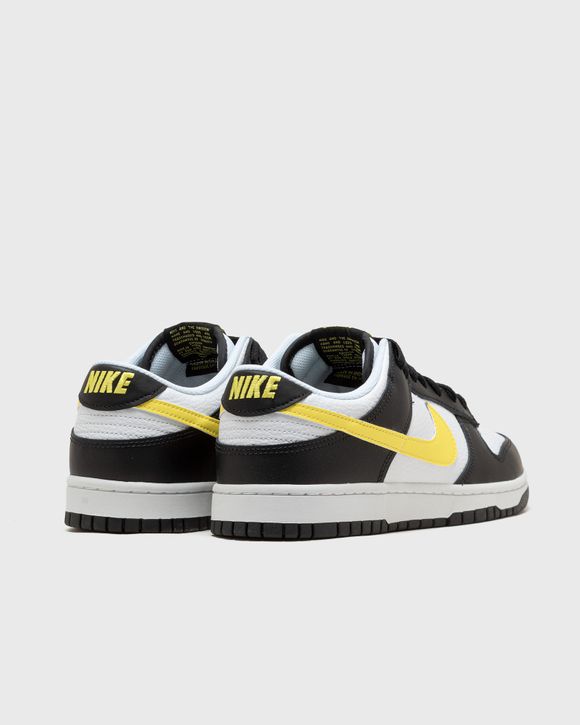 Dunk low leather low trainers Nike x Off-White Black size 43 EU in