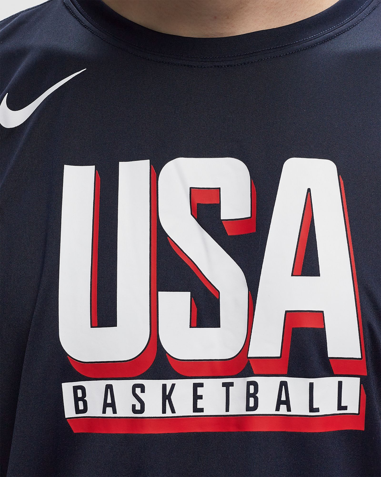 USA PRACTICE BASKETBALL T-SHIRT OLYMPICS 2024