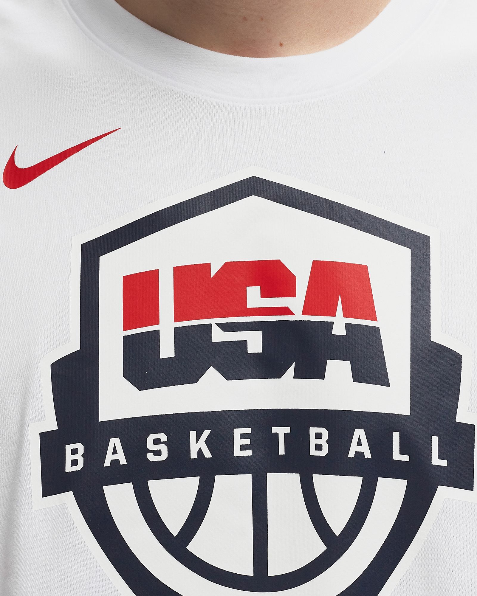 USA DRI-FIT BASKETBALL T-SHIRT OLYMPICS 2024