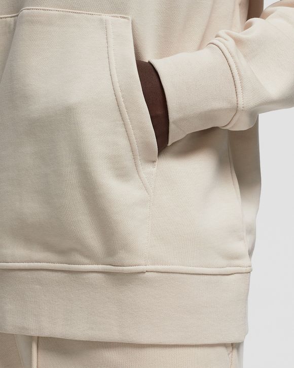 Jordan Essentials Loopback Fleece Pullover Hoodie Beige