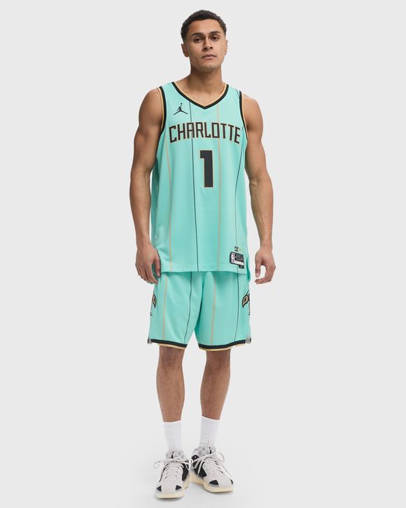 Nike NBA Swingman Jersey CHARLOTTE HORNETS Lamelo Ball 1 Green BSTN Store