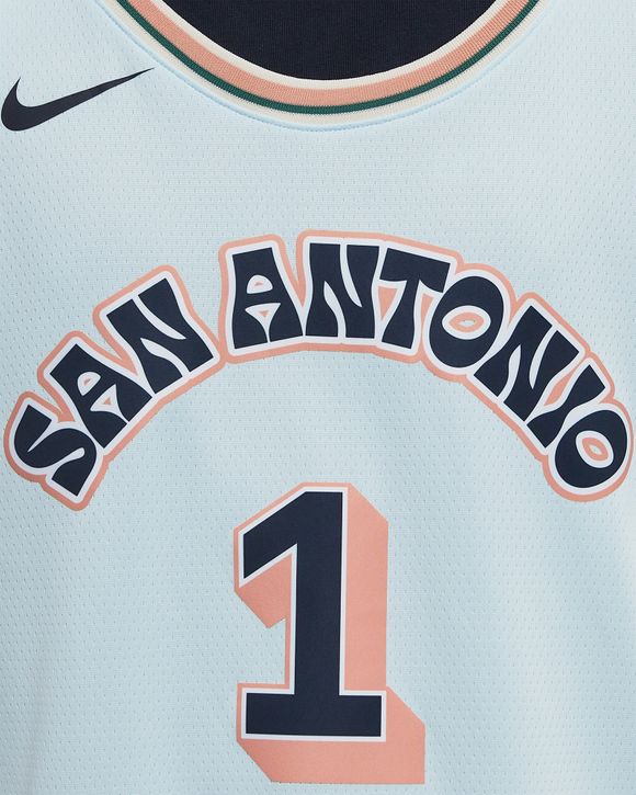 Nike NBA Swingman Jersey SAN ANTONIO SPURS Victor Wembanyama 1 Blue BSTN Store