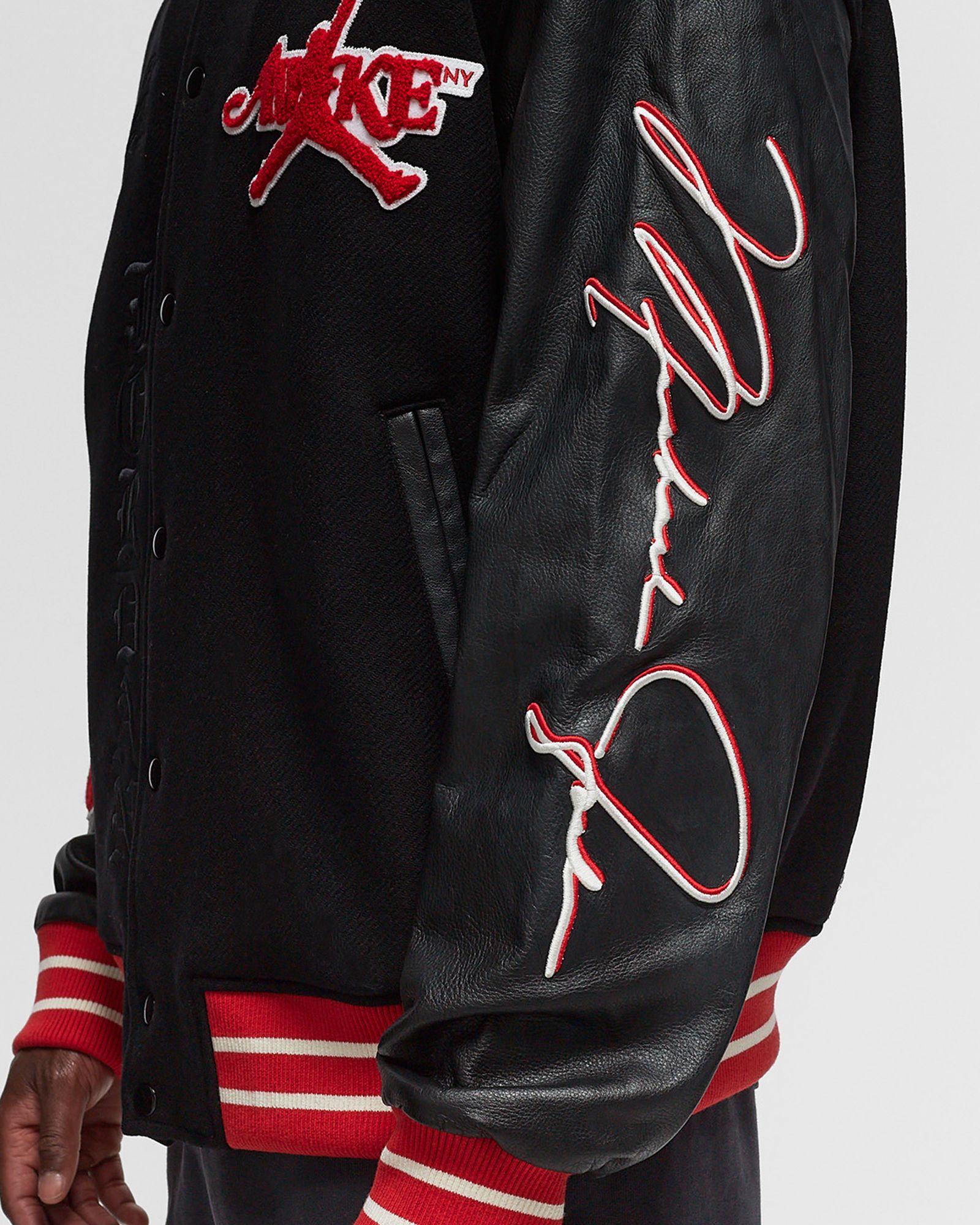 Jordan x Awake NY VARSITY JACKET Red | BSTN Store
