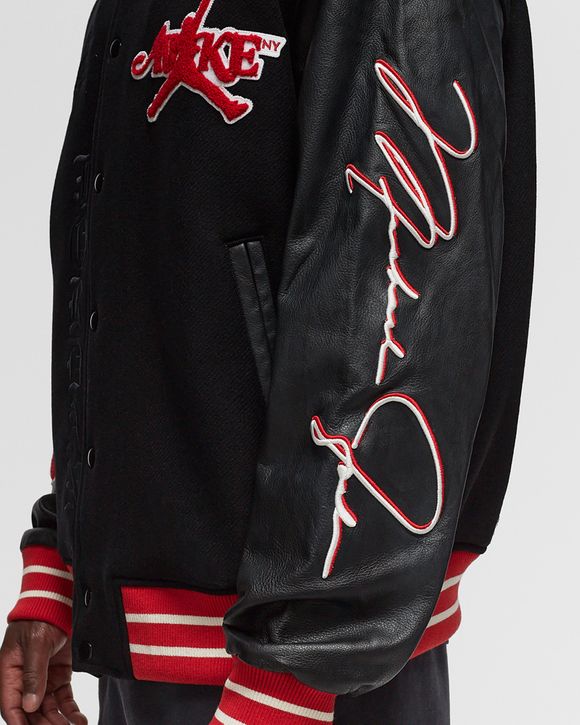 Jordan x Awake NY VARSITY JACKET Red - University Red/Black