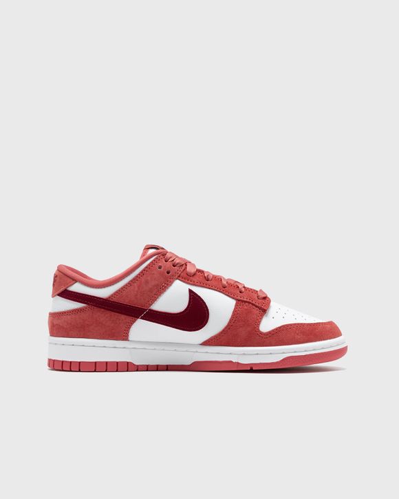 Nike WMNS DUNK LOW VALENTINES DAY Red/White - WHITE/TEAM RED-ADOBE-DRAGON  RED