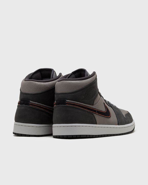 Jordan AIR JORDAN 1 MID SE Black/Grey - NIGHT STADIUM/BLACK-FLAT PEWTER