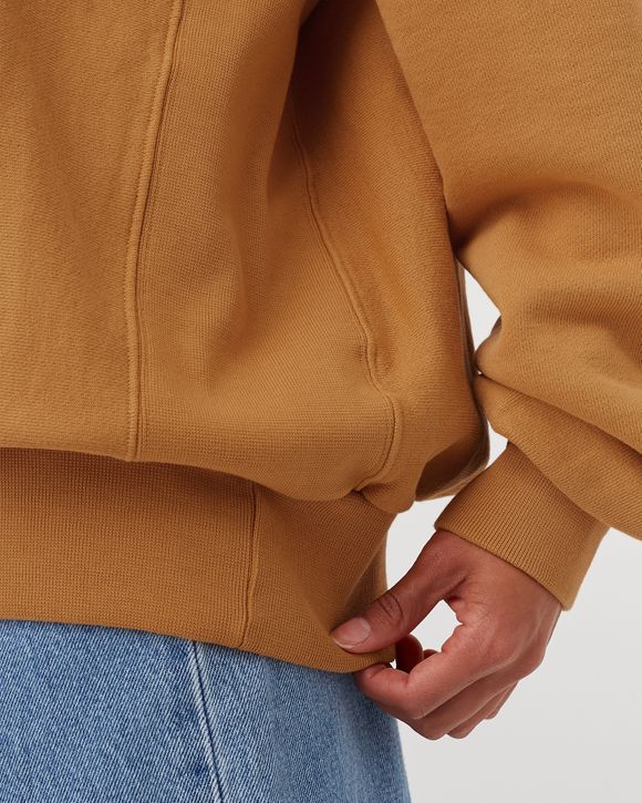 Aries Arise Premium Temple Sweatshirt Brown | BSTN Store