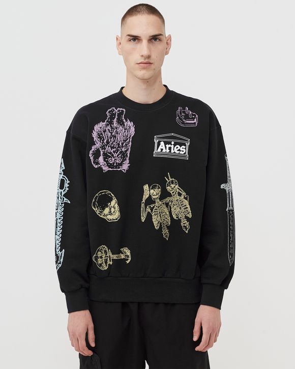 Aries Arise 'Cybin Sweatshirt Black | BSTN Store