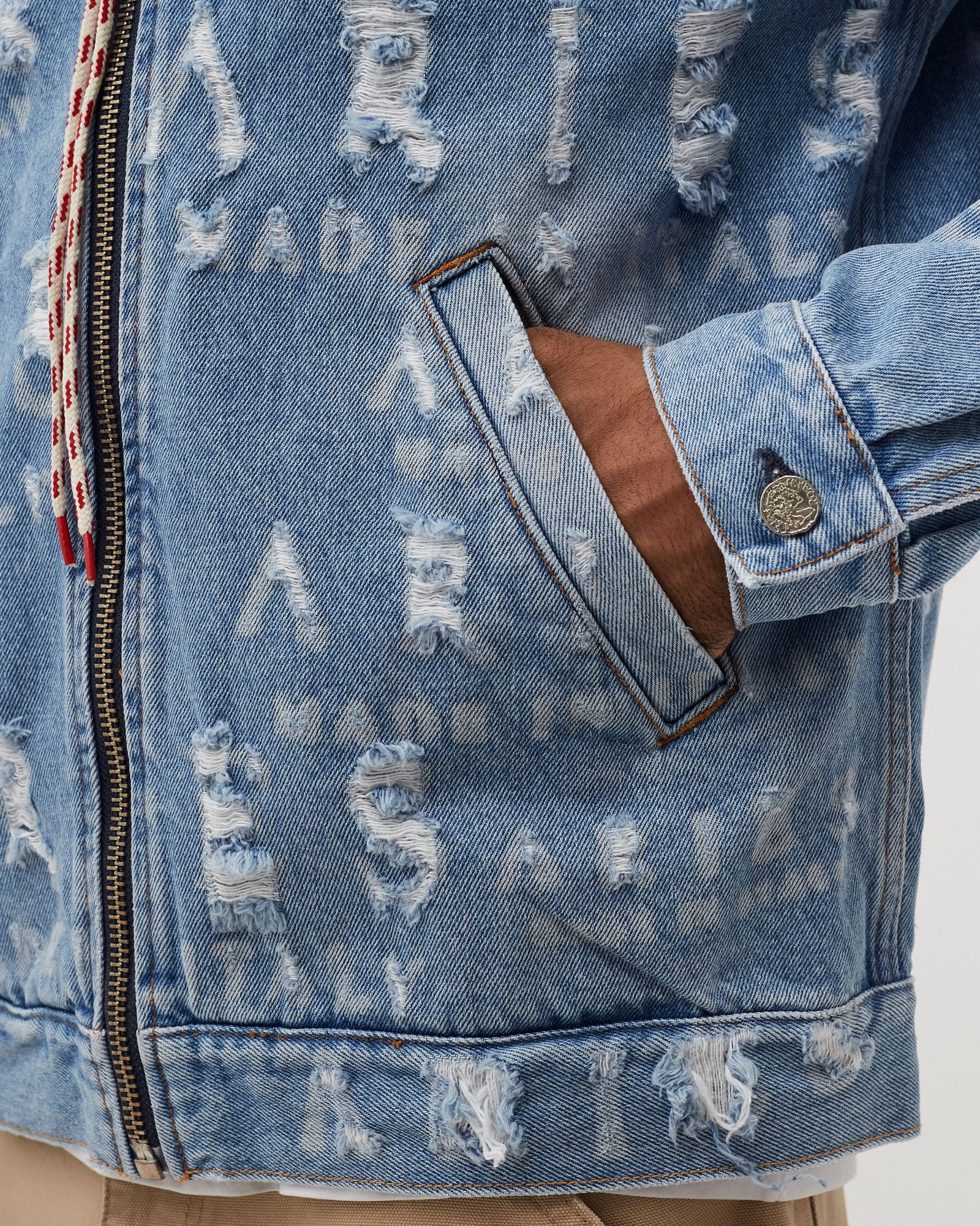 Destroyed Jean Jacket