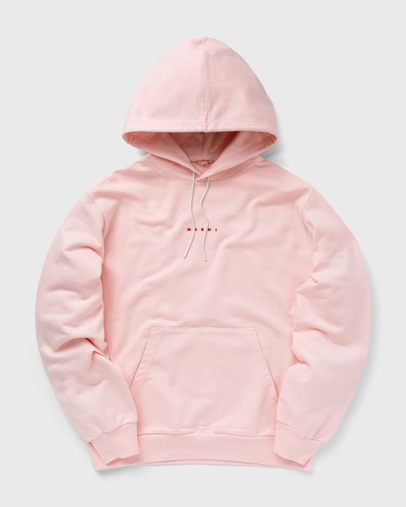 ERL UNISEX SWIRL PREMIUM FLEECE HOODIE Pink