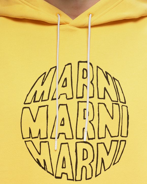 スウェット・トレーナー MARNI Mustard Cotton Sweatshirt 22-23秋冬/マルニ/スウェットトレーナーオレンジ/384815 (MARNI