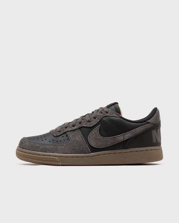 The Nike Terminator Low Menaces in Black and Medium Ash