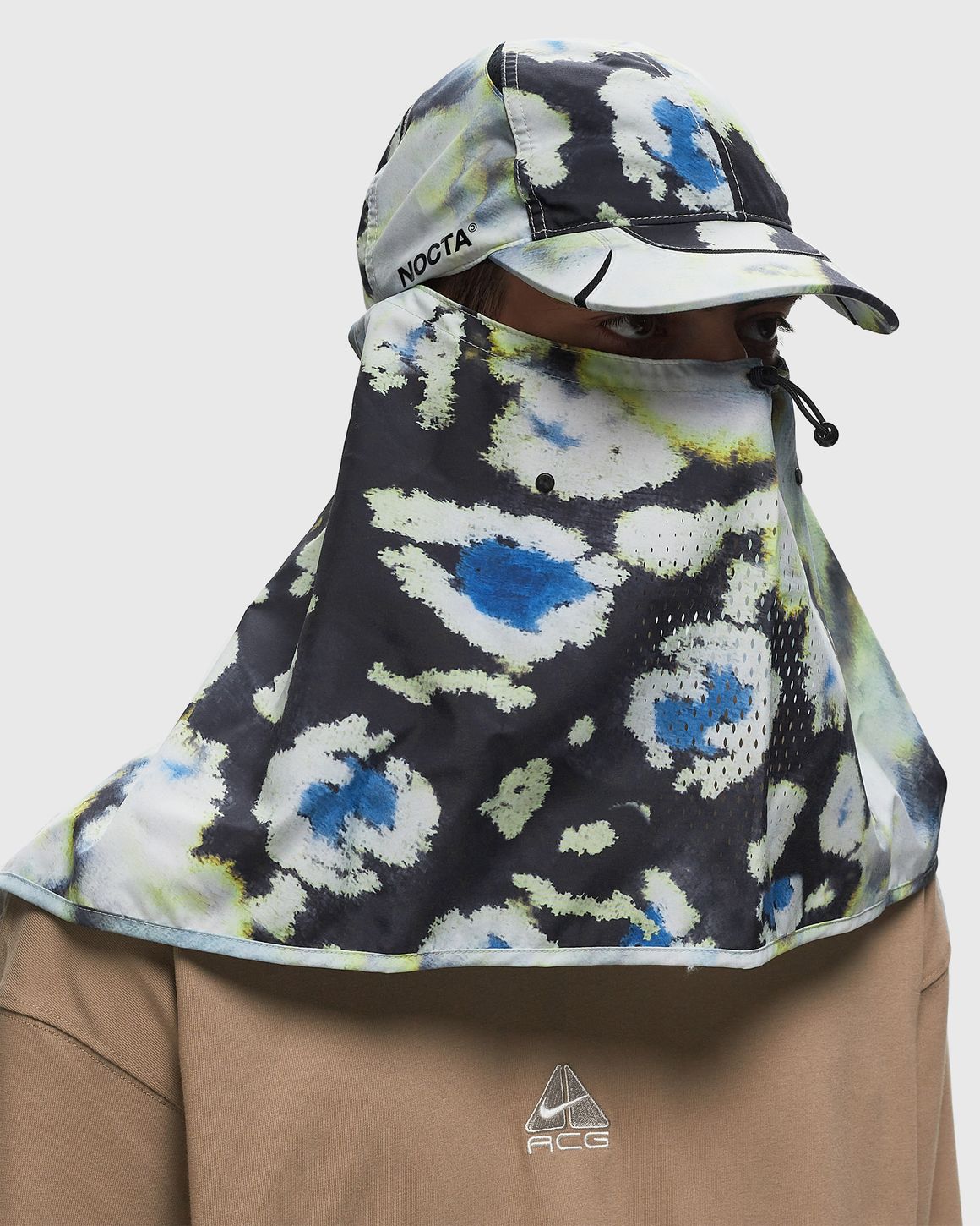 【NIKE x NOCTA】Sun Hat★サン ハット★ユニセックス Nike NOCTA Opal Men's Sun Hat Neck shroud Off White