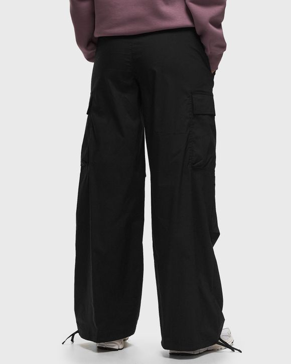 Nike Sportswear High-Waisted Loose Woven Trousers Black