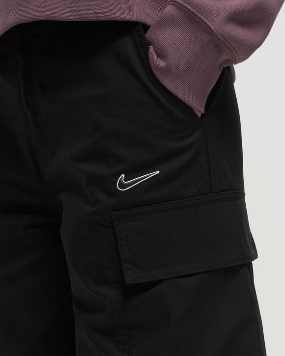 Nike Sportswear High-Waisted Loose Woven Trousers Black - black