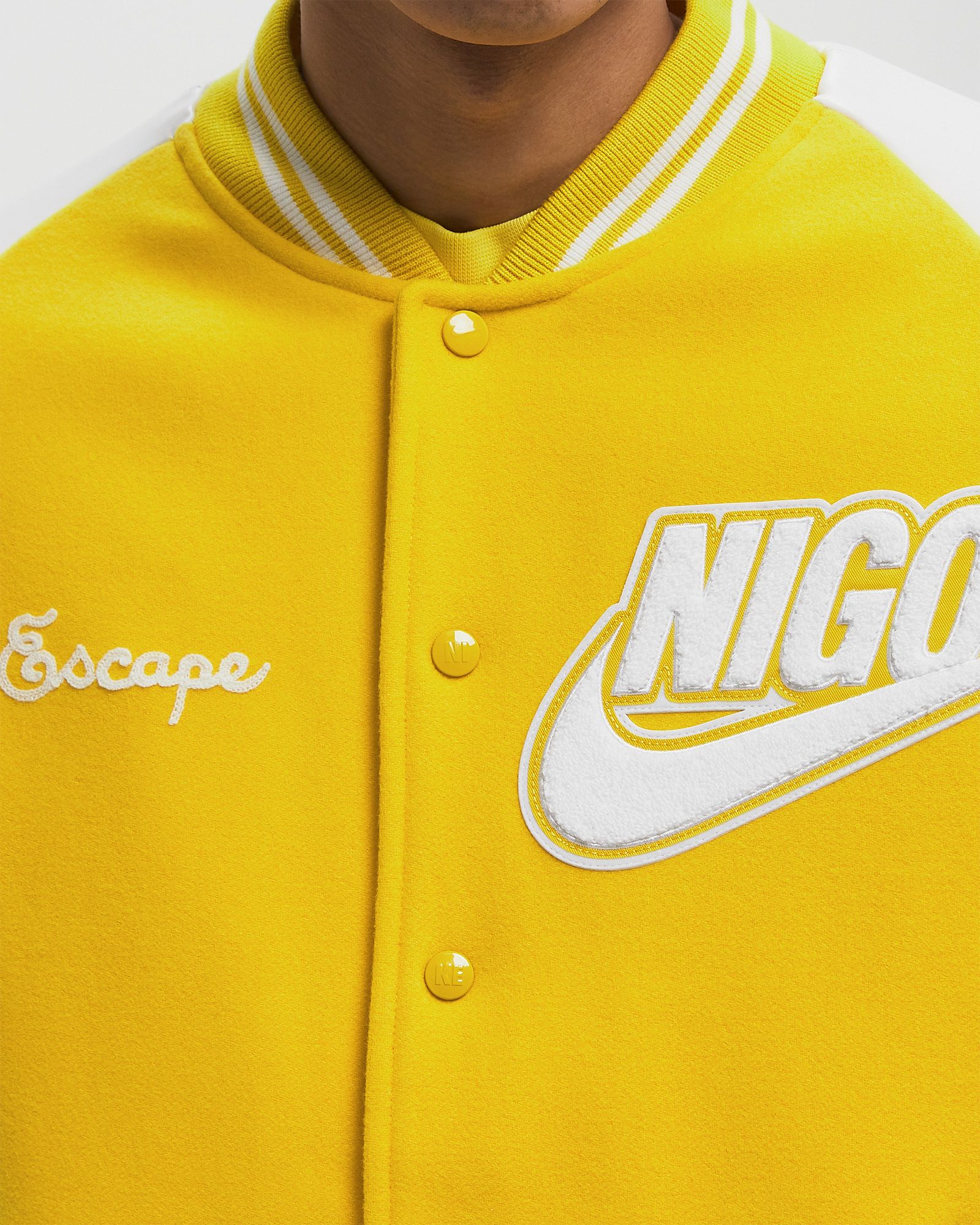 ジャケット・アウター Nike nigo 楽天市場】NIGO Nike NRG Varsity Jacket ニゴー ナイキ NRG