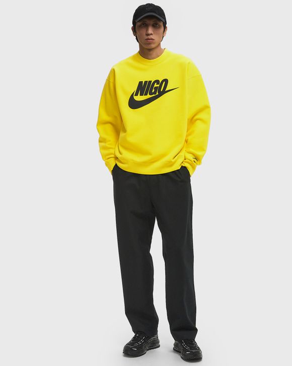 Black and yellow nike sweatshirt clearance