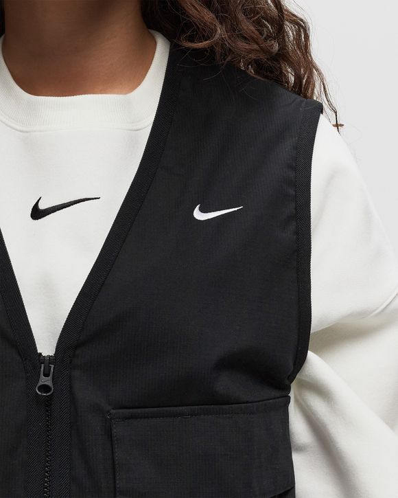 WMNS Essential Loose Woven Cargo Vest