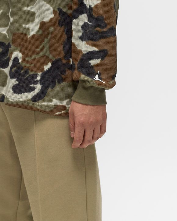 トップス JORDAN BRAND MJ MVP CAMO LS TOP LIGHT Buy Jordan MVP Men's Camo Long-Sleeve Top - Light Olive/Sail