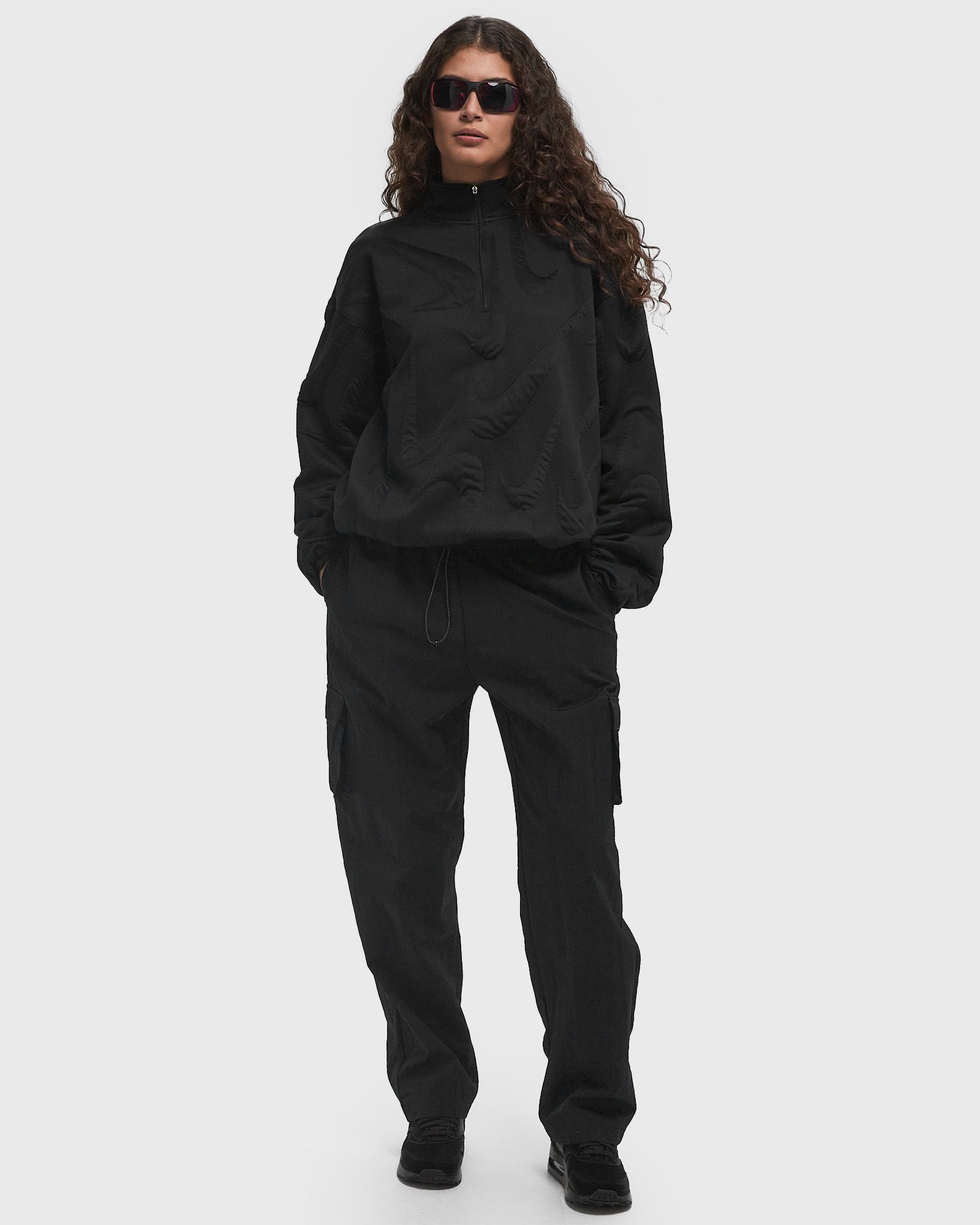 WMNS Collection Cozy Logo 1/4-Zip Sweatshirt
