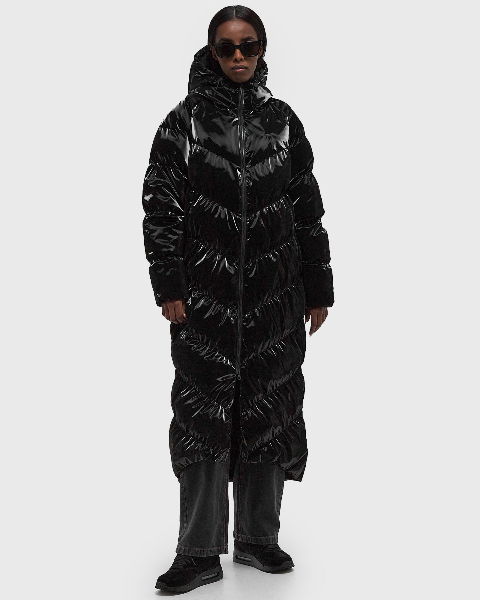 WMNS Windpuffer Therma-FIT Loose Hooded Shine Parka