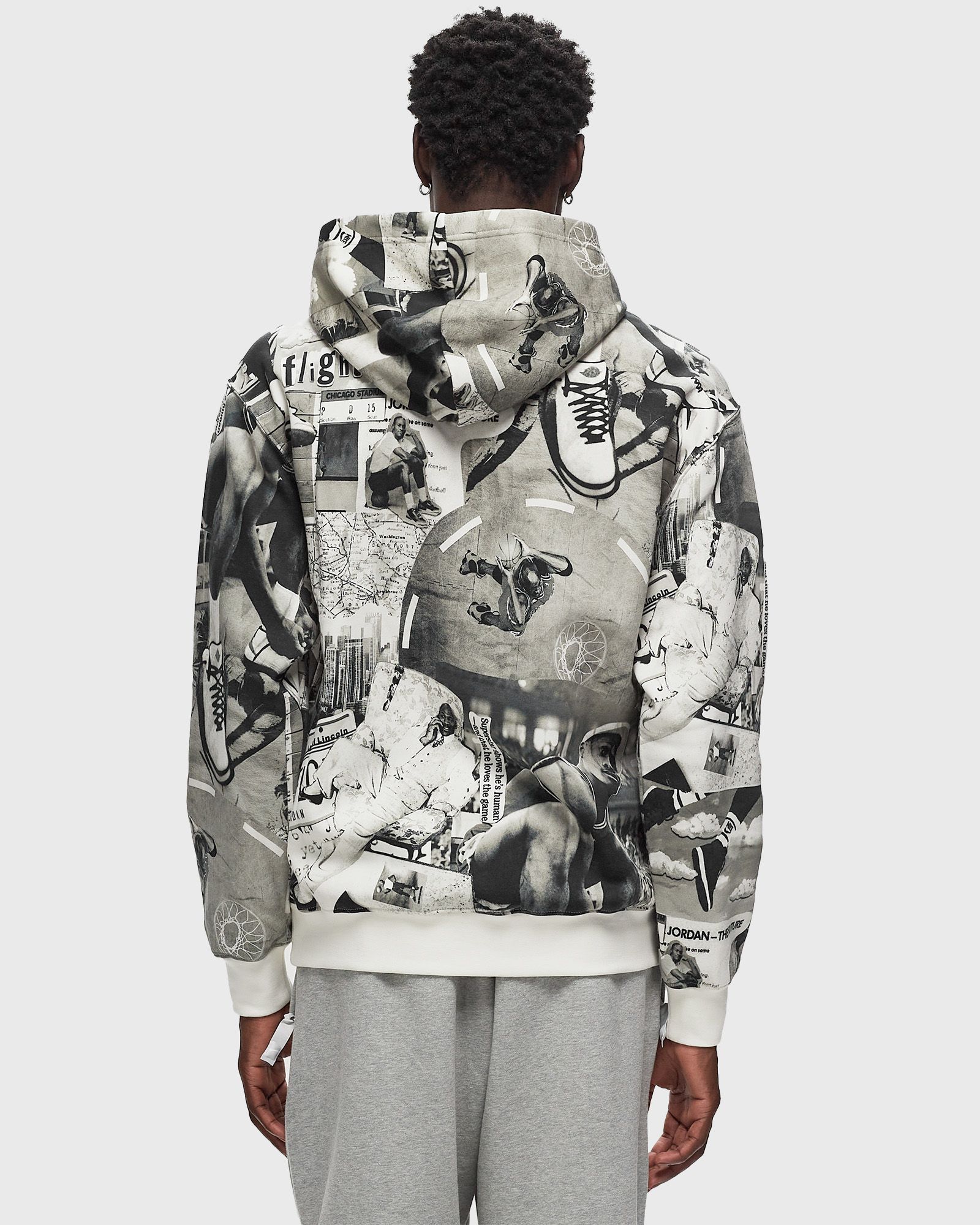 Brooklyn Fleece Printed Pullover Hoodie