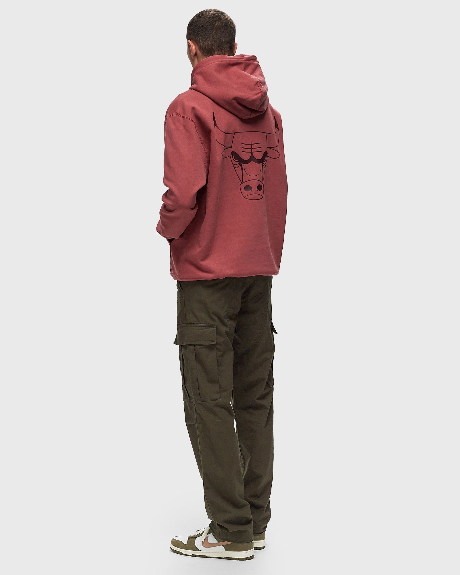 CHICAGO BULLS COURTSIDE STATEMENT FLEECE HOODIE