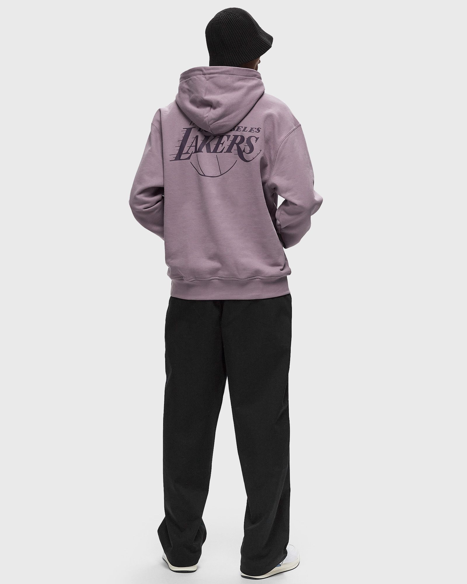 LA LAKERS COURTSIDE STATEMENT FLEECE HOODIE