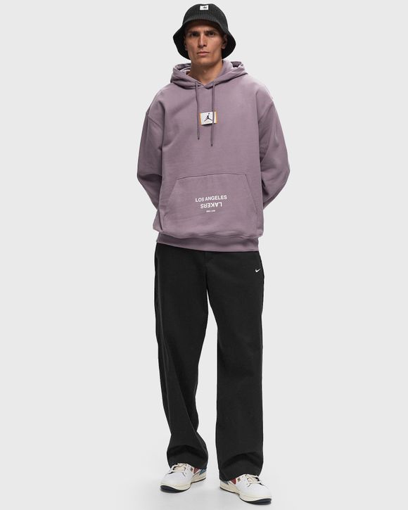 LA LAKERS COURTSIDE STATEMENT FLEECE HOODIE