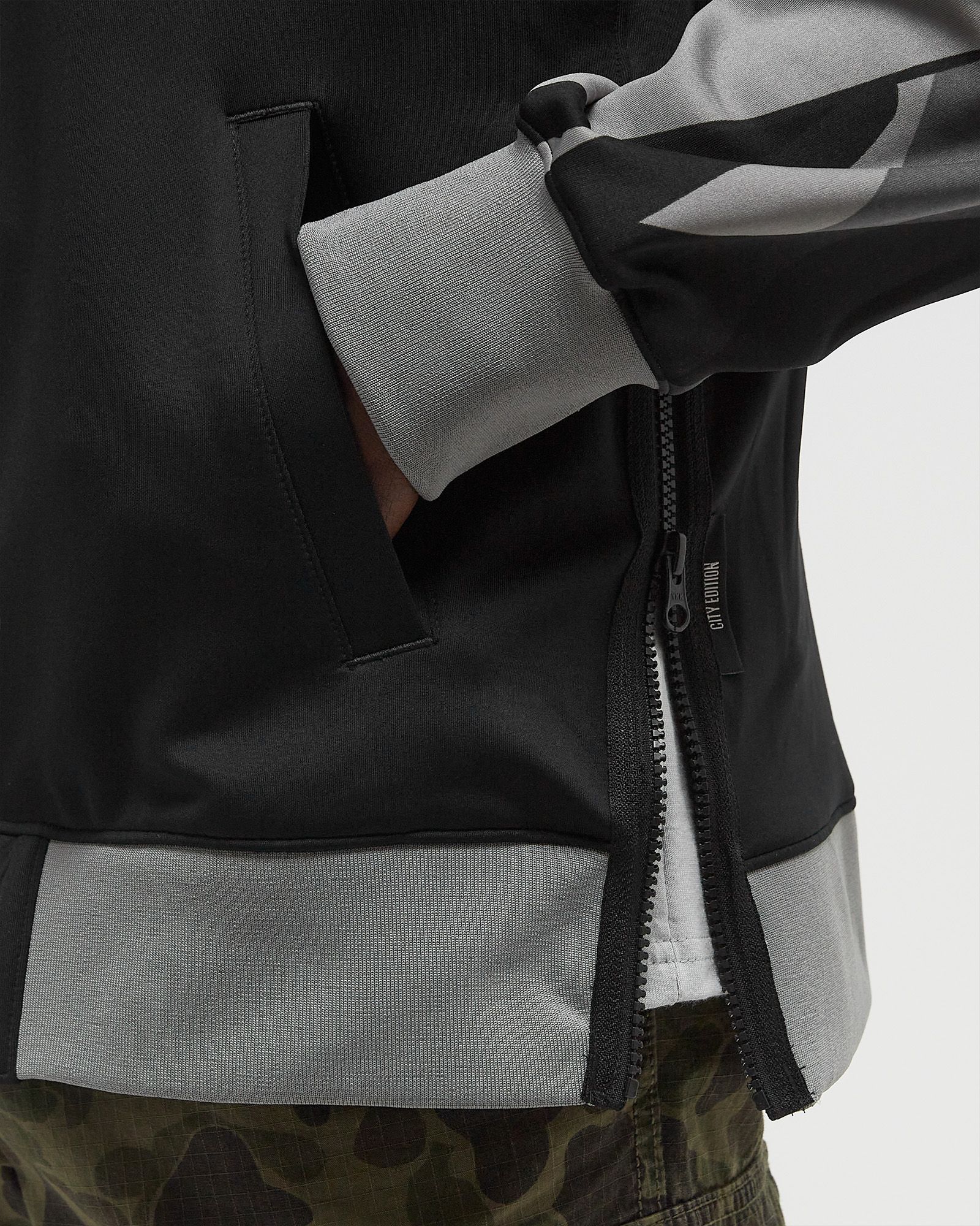 BROOKLYN NETS DF SHOWTIME LS FULL ZIP JACKET