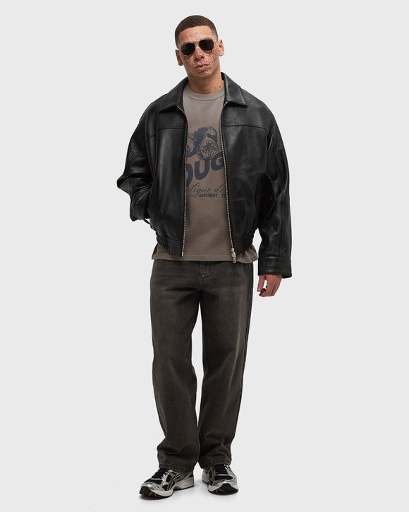 REVERSIBLE LEATHER BLOUSON
