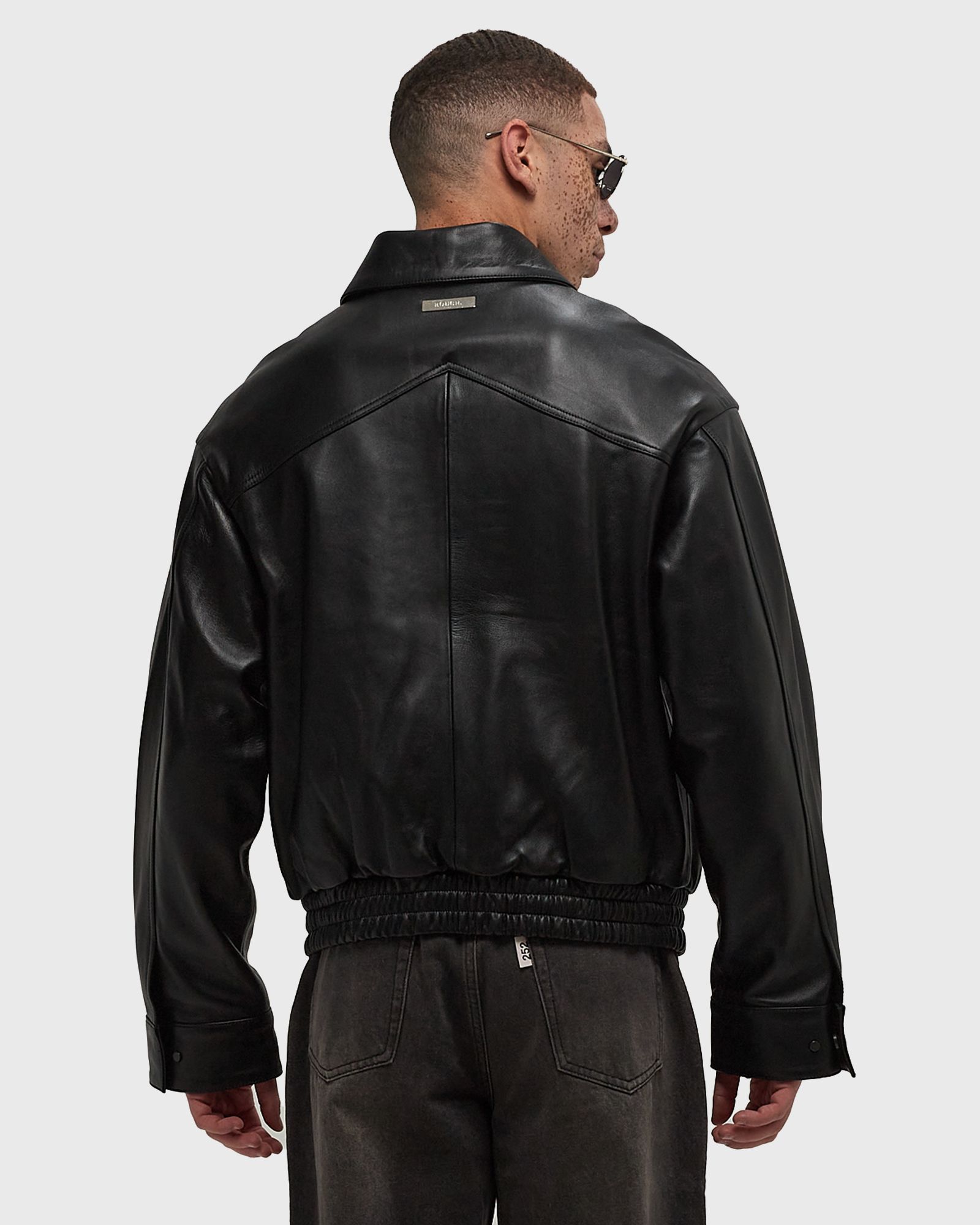 REVERSIBLE LEATHER BLOUSON