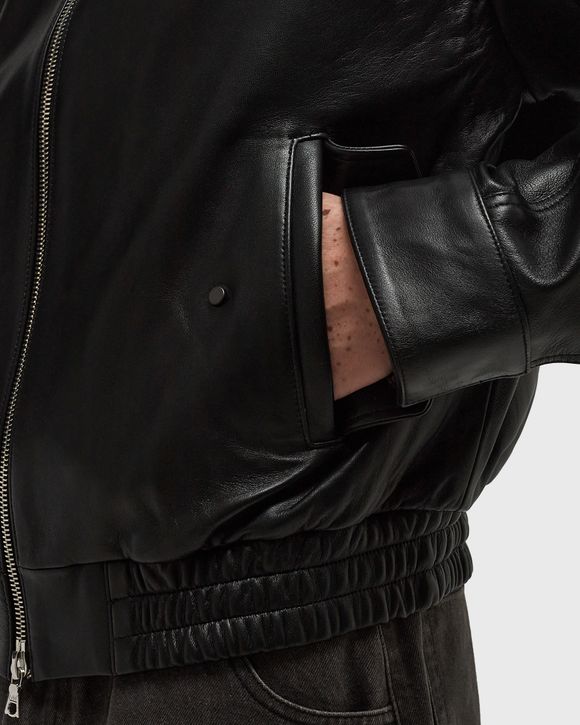 REVERSIBLE LEATHER BLOUSON