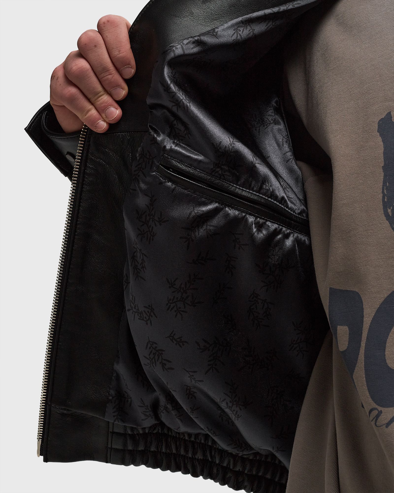 REVERSIBLE LEATHER BLOUSON