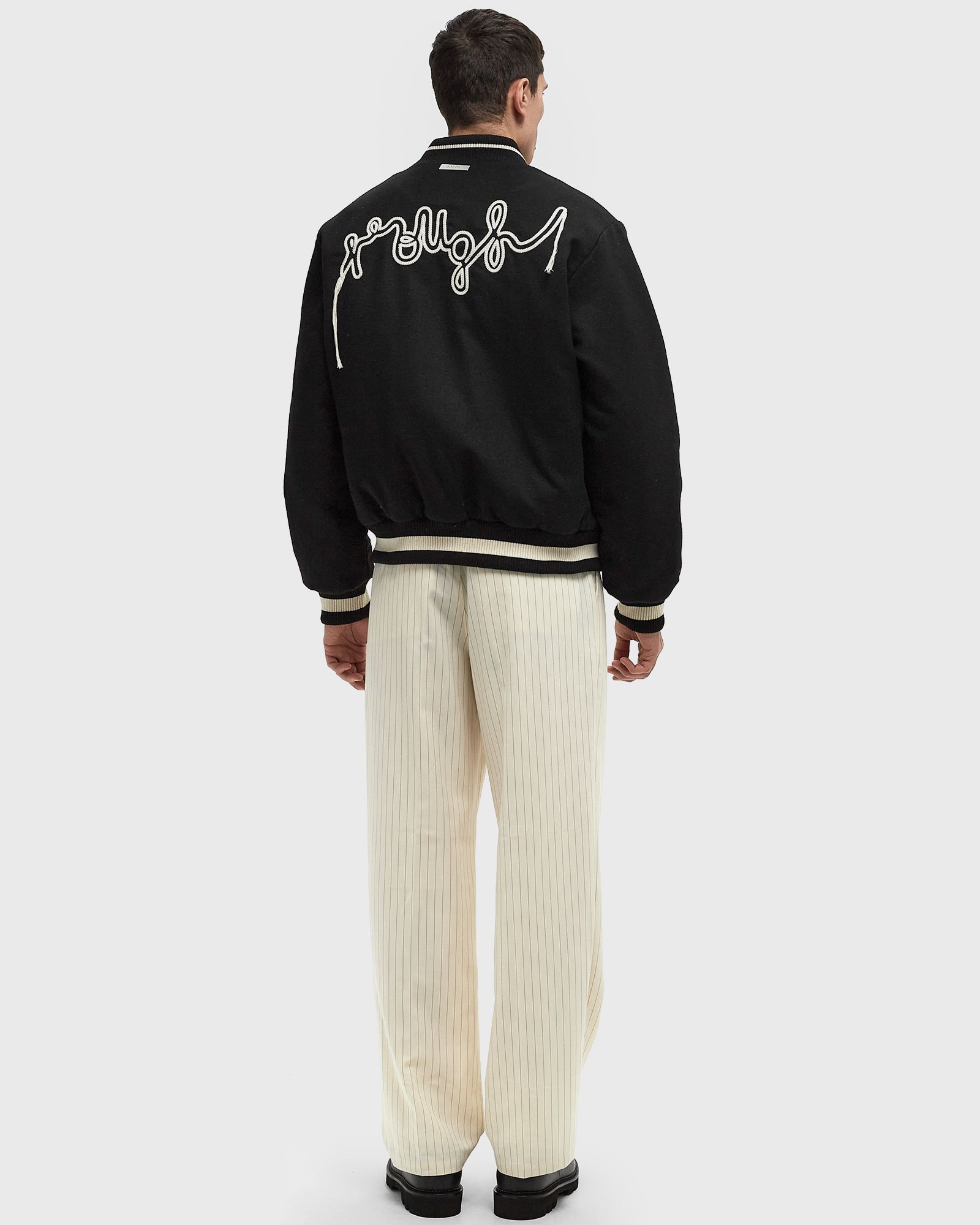 FLORAL VARSITY JACKET