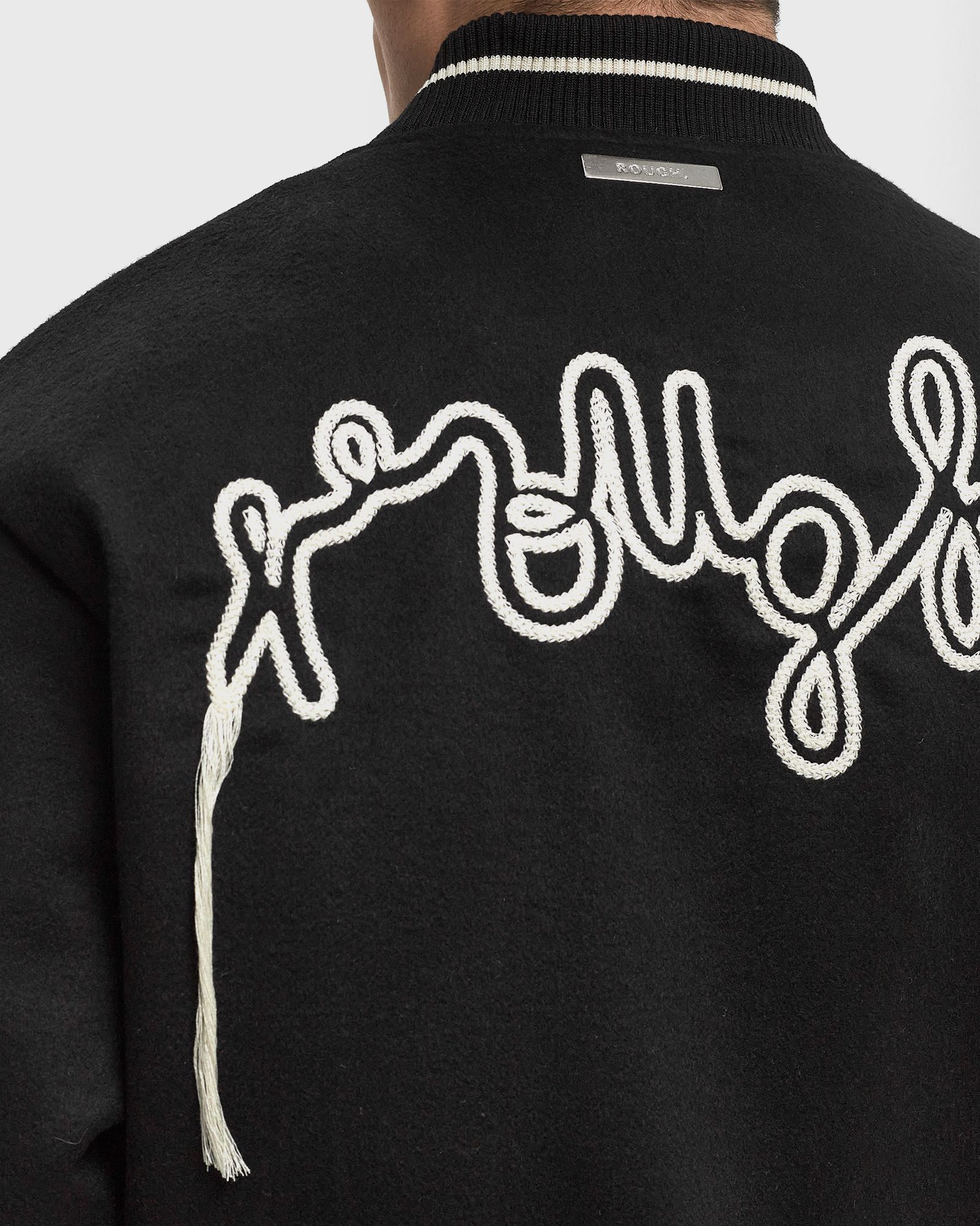 FLORAL VARSITY JACKET