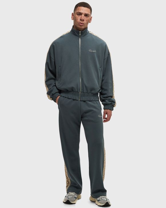 Olive track pants online