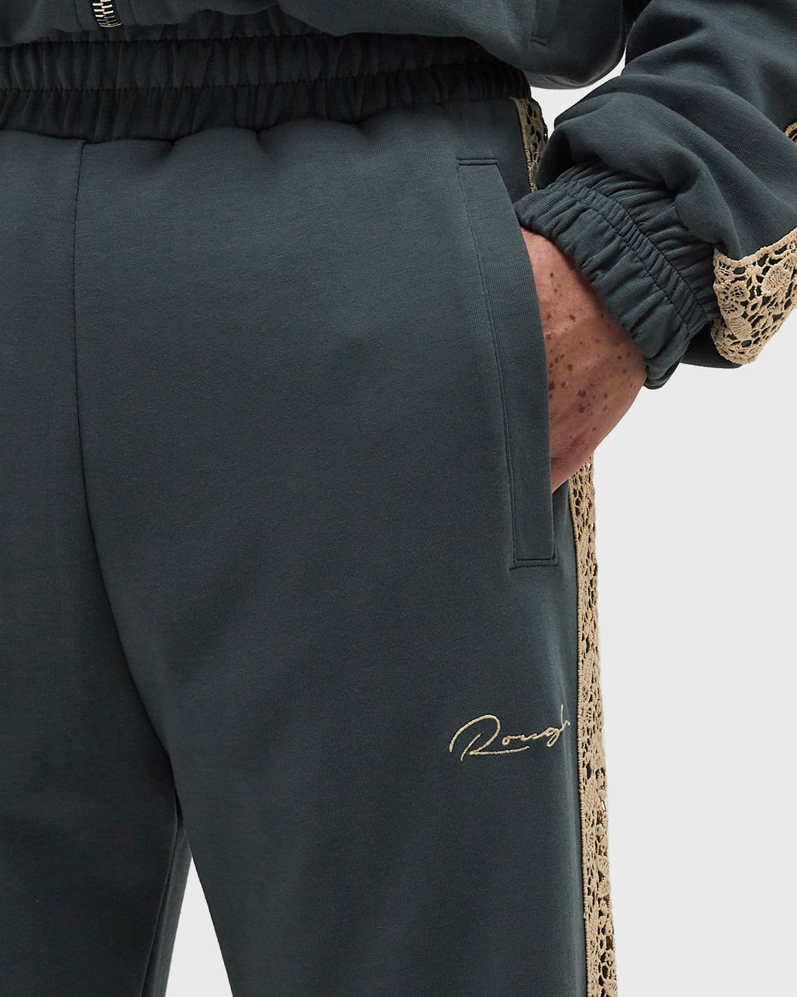 Rough. OLIVE TRACK PANTS Green | BSTN Store
