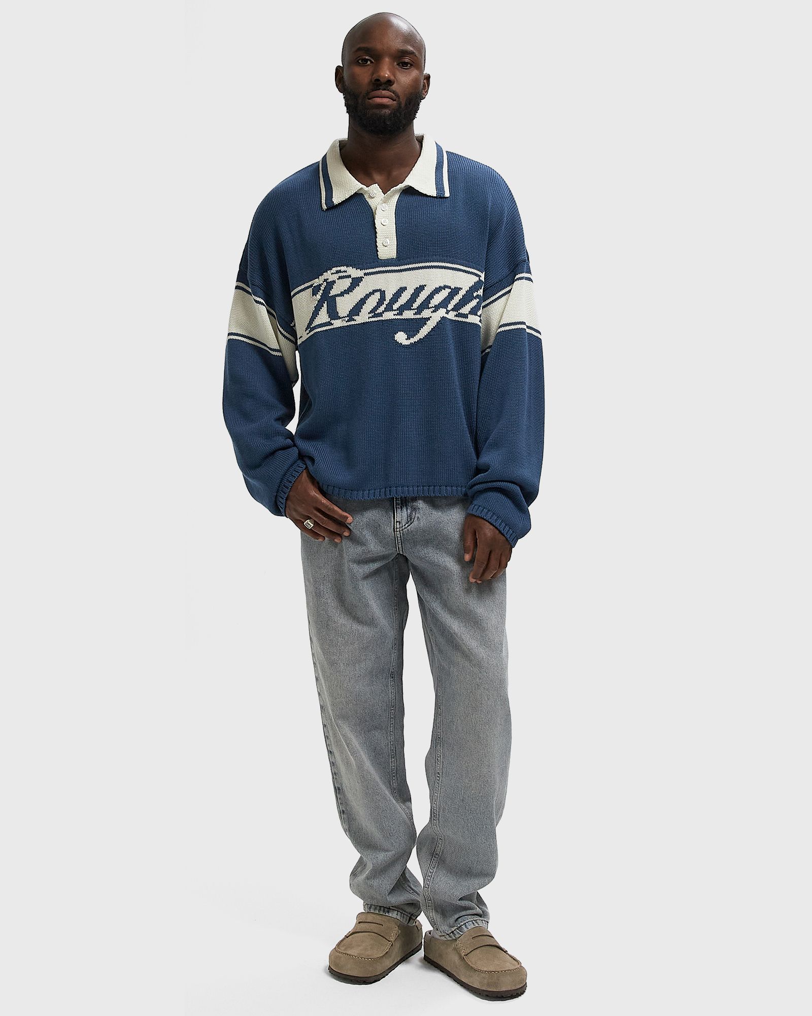 KNITTED RUGBY LONGSLEEVE