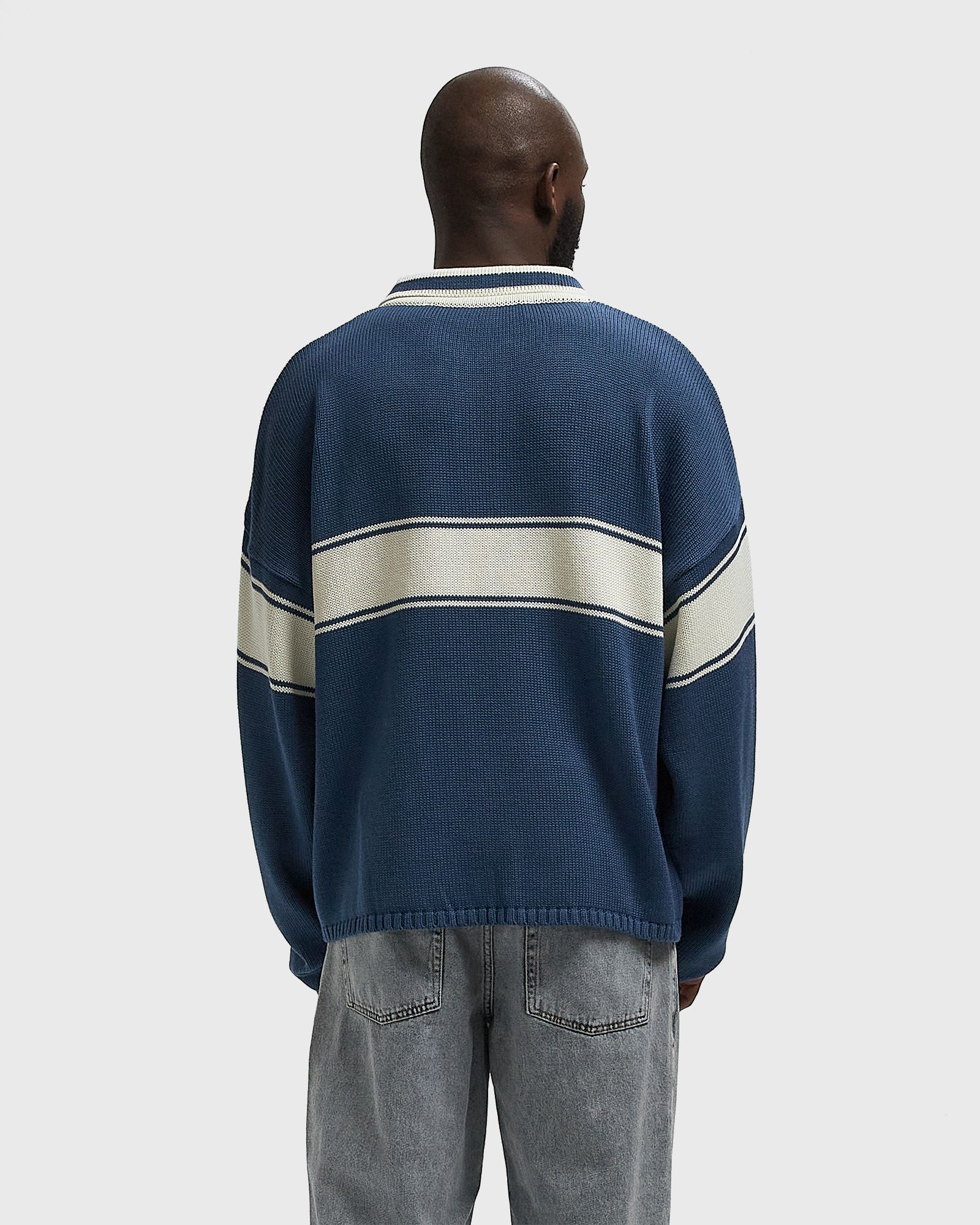 KNITTED RUGBY LONGSLEEVE