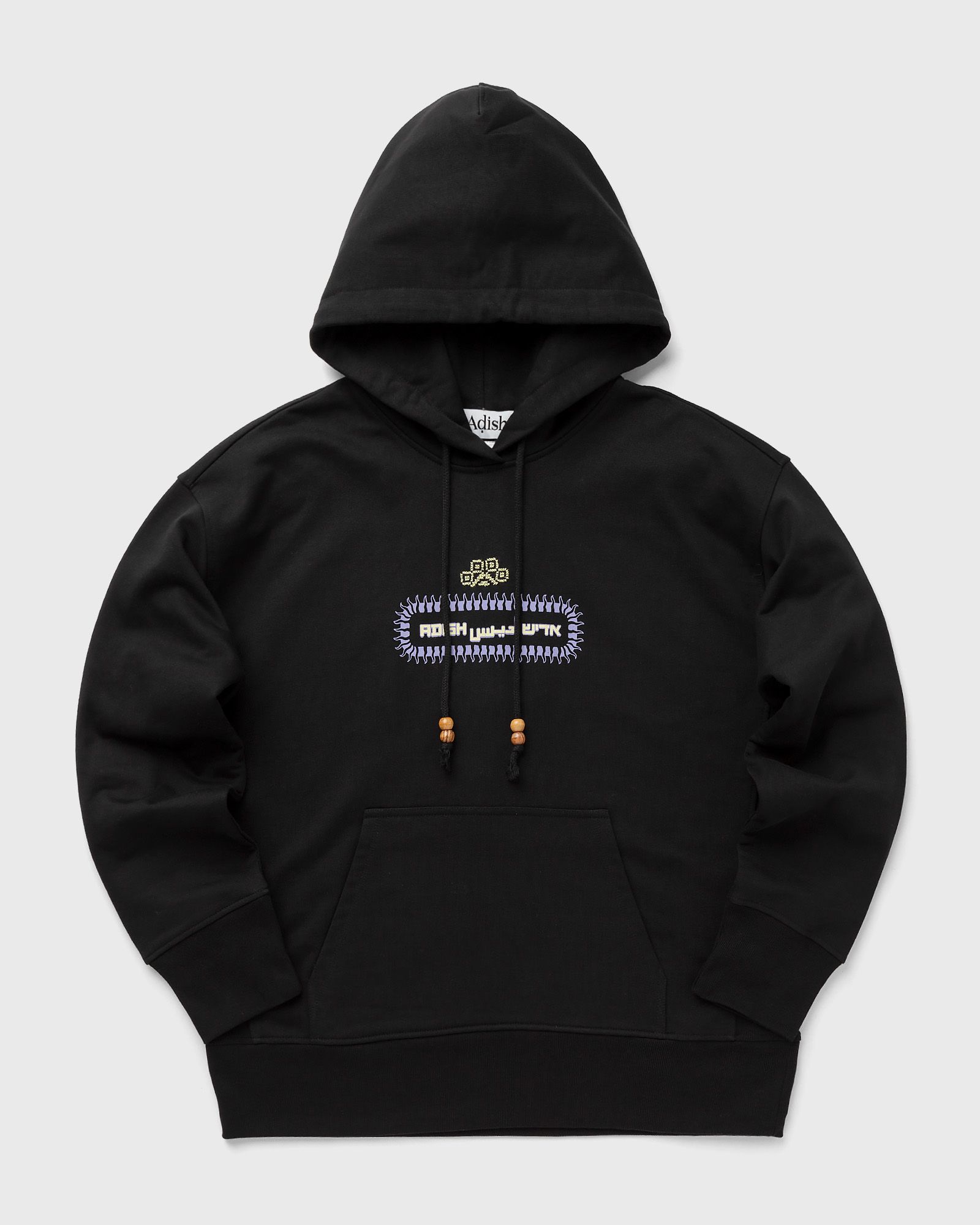 ADISH - alkhws logo hoodie sweatshirt men hoodies black in größe:xxl