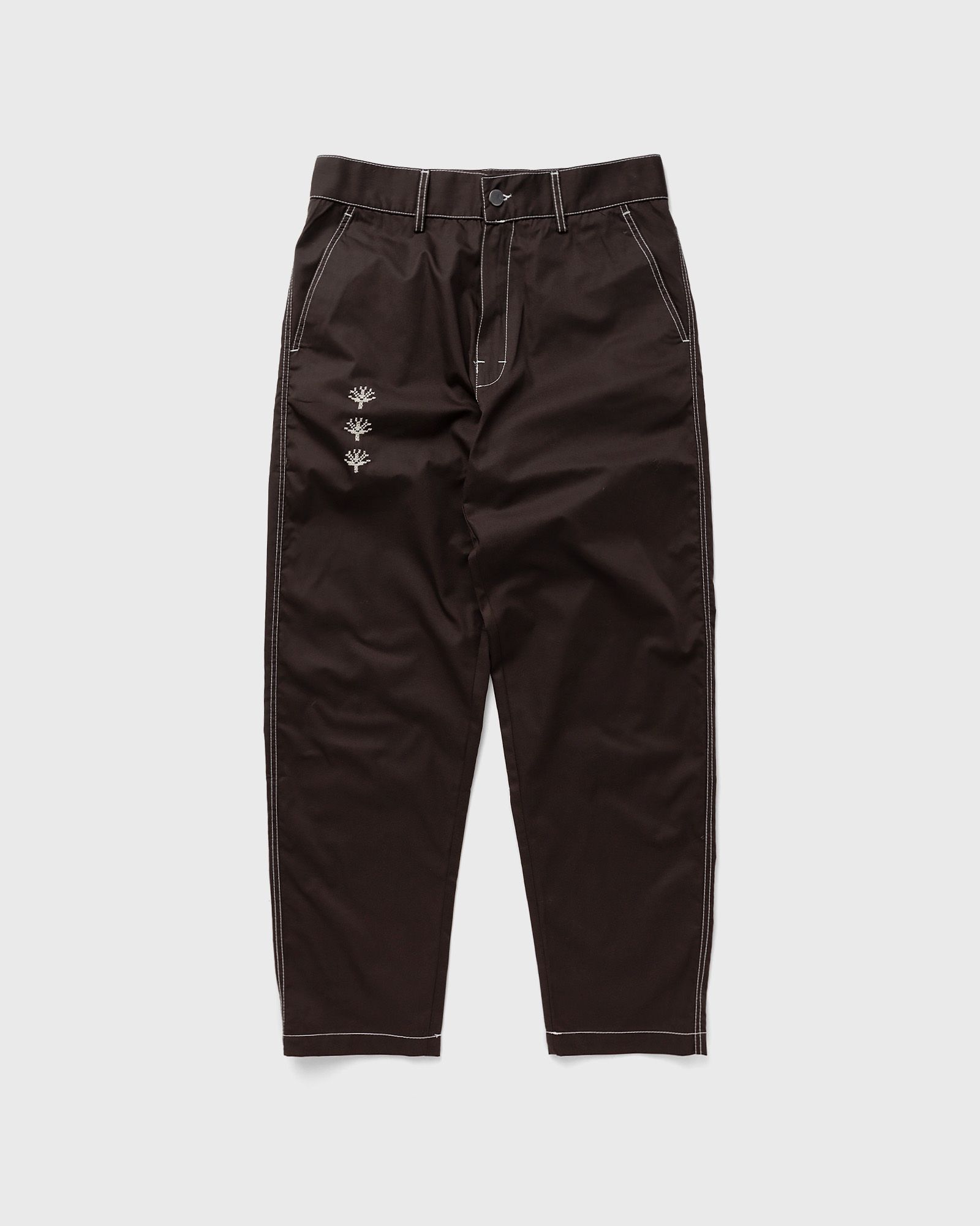 Shajarat Contrast Stitched Chino Trousers