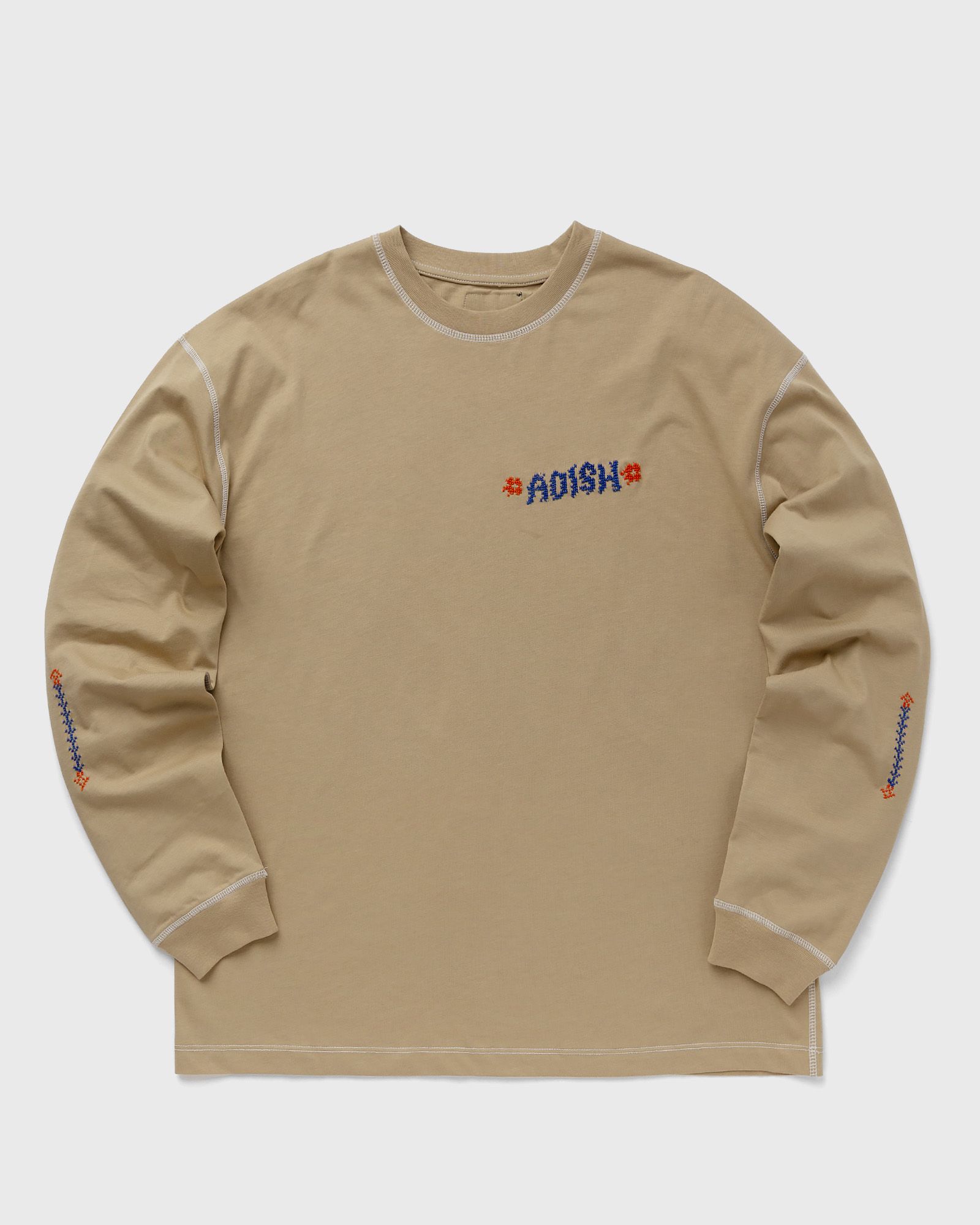 Tatreez Logo Contrast Stitched Long Sleeve Shirt