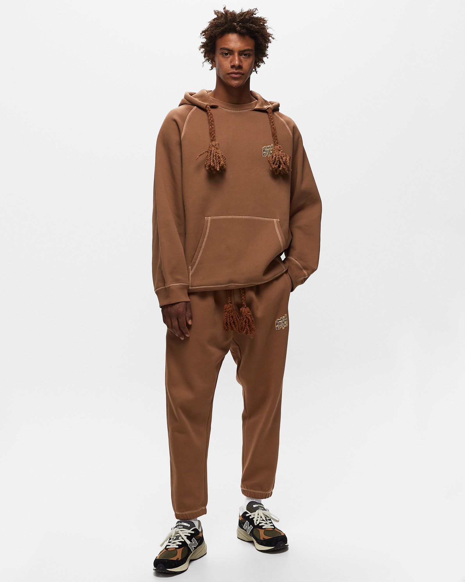 Tatreez Logo Contrast Stitched Lakiya Hoodie