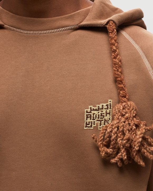 Tatreez Logo Contrast Stitched Lakiya Hoodie