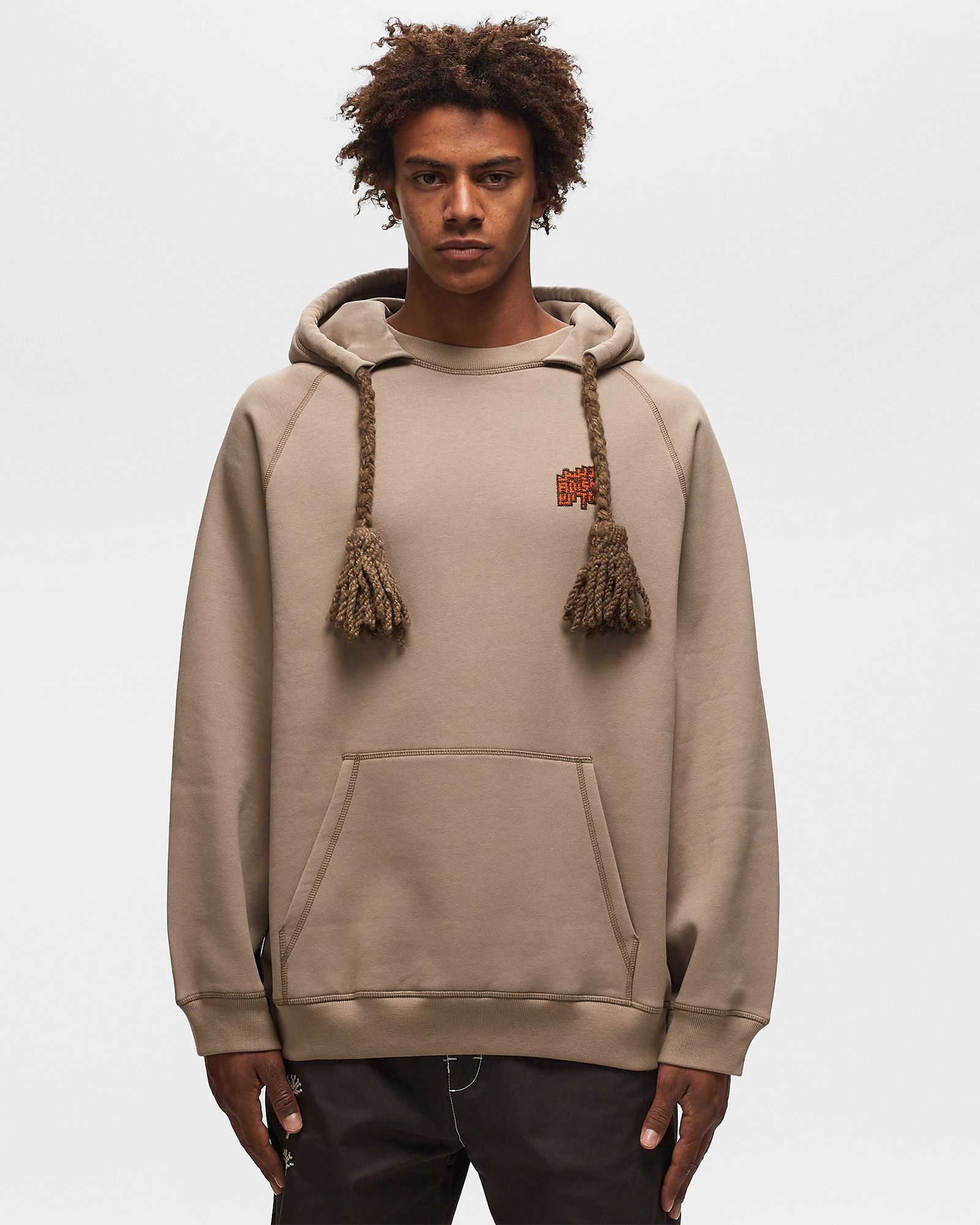 Tatreez Logo Contrast Stitched Lakiya Hoodie