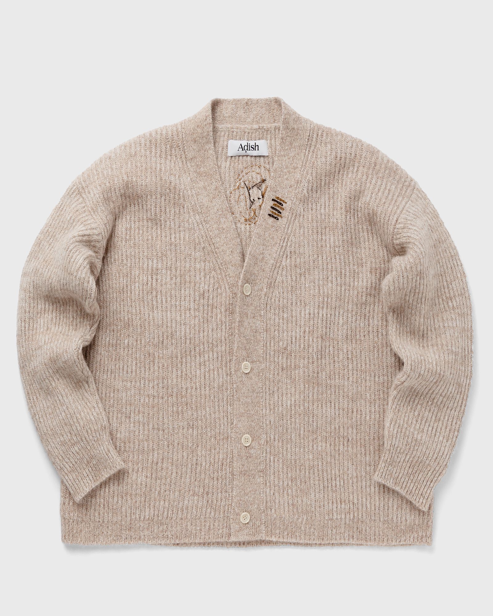 Wool-Alpca Blend Quors Cardigan