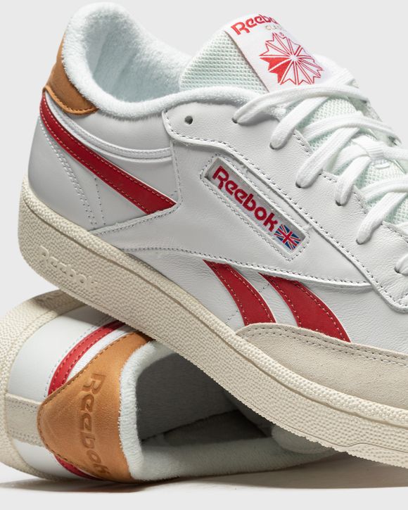 Reebok Club C Revenge White Mars Red Men's - FY9418 - US