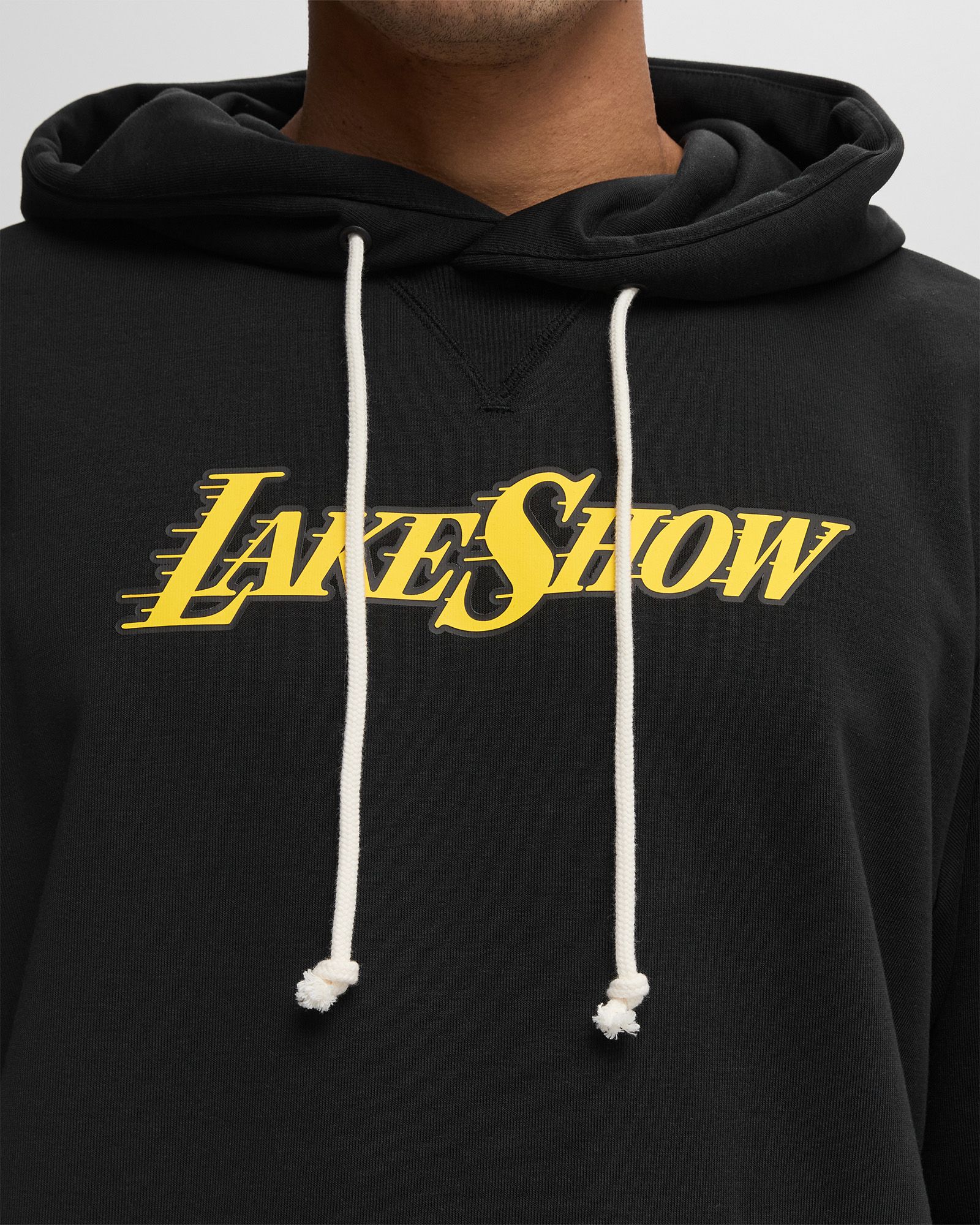 NBA LOS ANGELES LAKERS HOODED LONG SLEEVE TOP