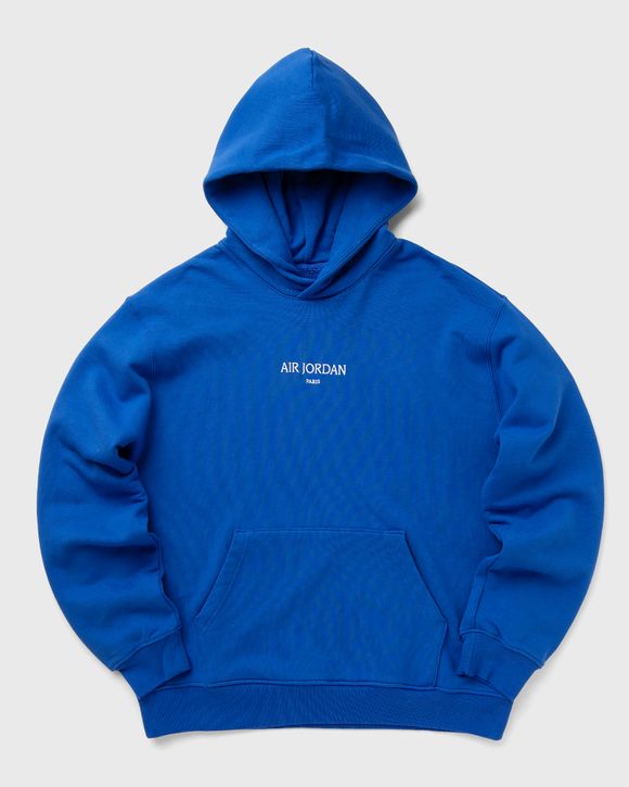 Jordan Air Jordan Wordmark Fleece Paris Pullover Hoodie Blue BSTN Store